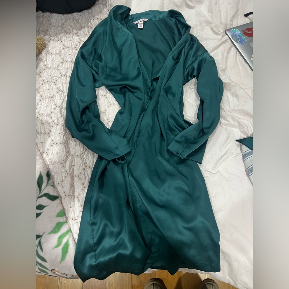 Victoria's Secret Emerald Robe